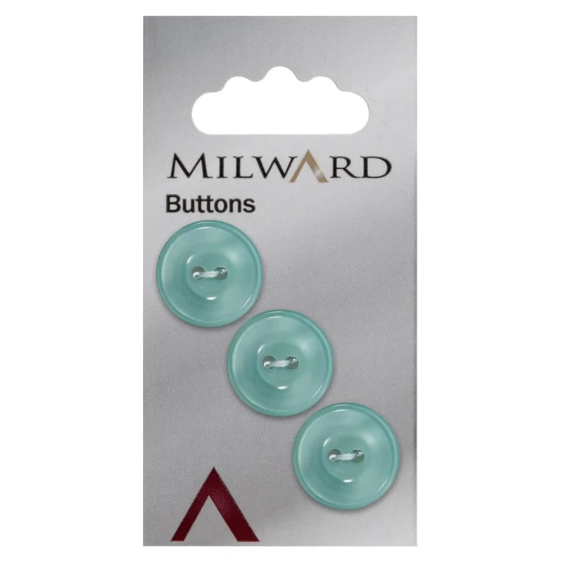 milward 17mm carded buttons pack of 3 01005