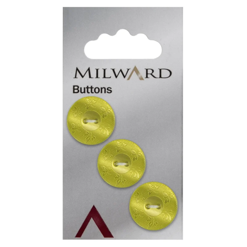 milward 17mm carded buttons pack of 3 1