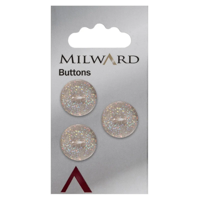 milward 17mm carded buttons pack of 3