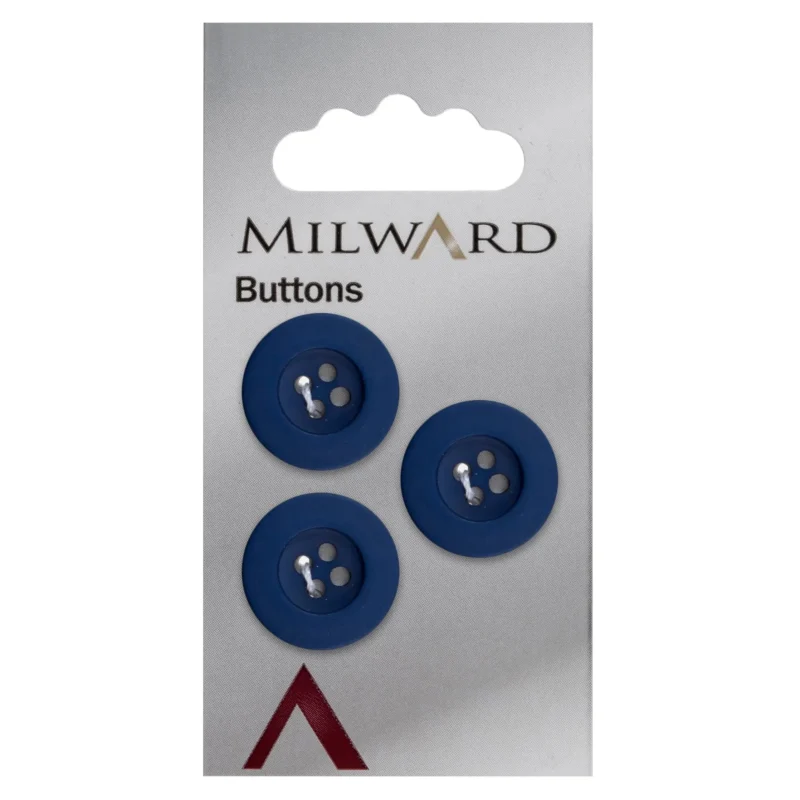 milward 17mm carded buttons pack of 3 style 00181a