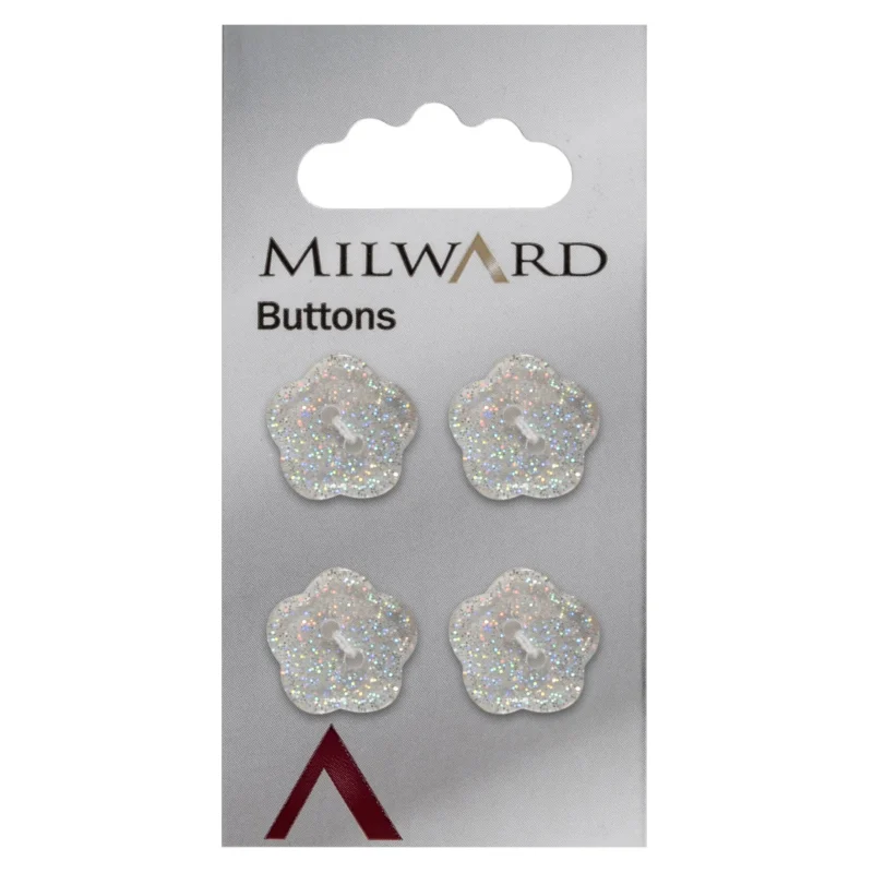 milward 17mm carded buttons pack of 4 00412