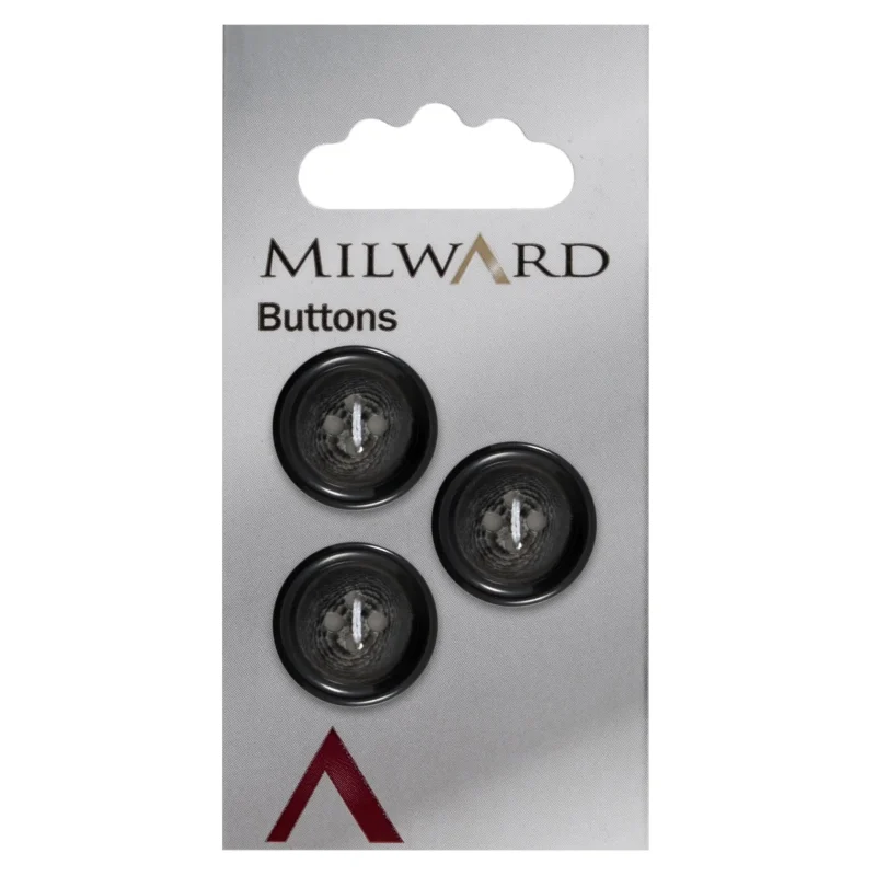 milward 19mm carded buttons pack of 3 00193