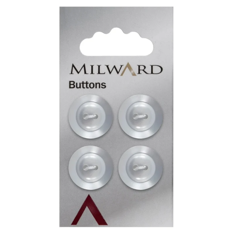 milward 19mm carded buttons pack of 4 00284b