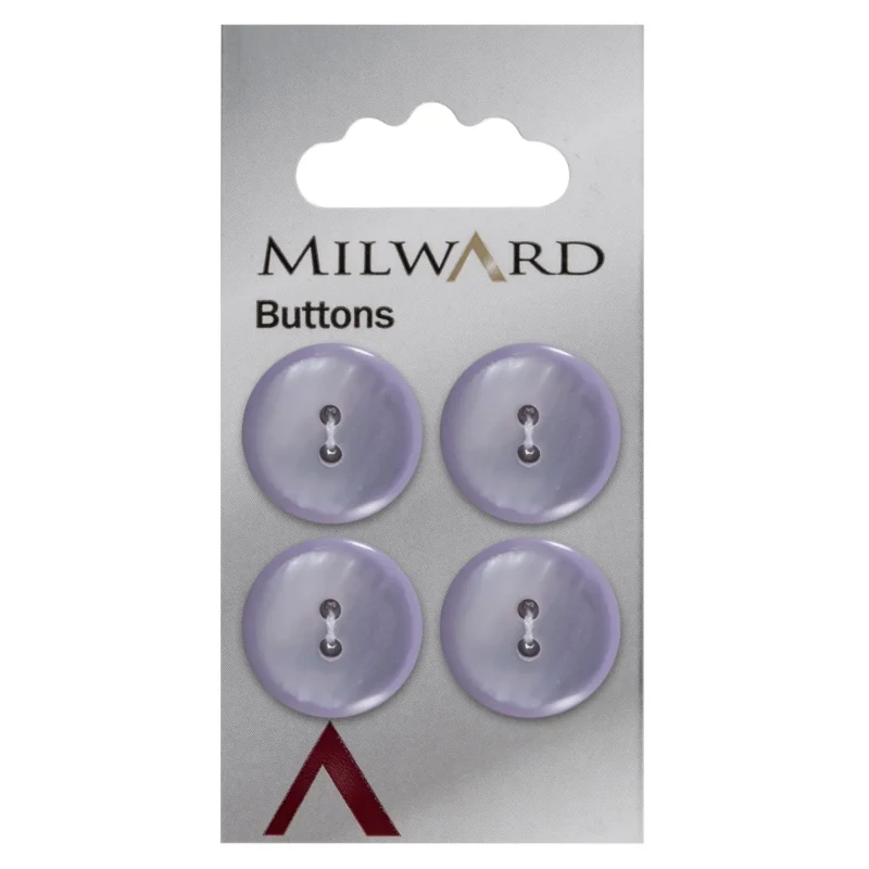 milward 19mm carded buttons pack of 4 00403