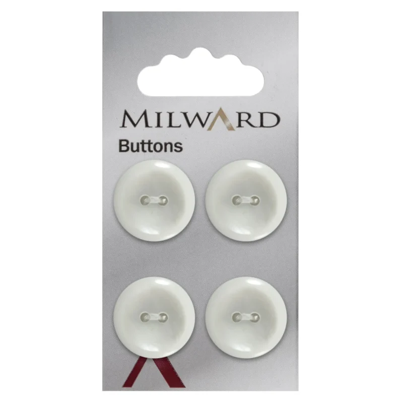 milward 19mm carded buttons pack of 4 00861b