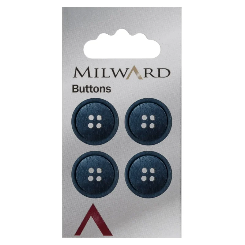 milward 20mm carded buttons 4 pack 00465