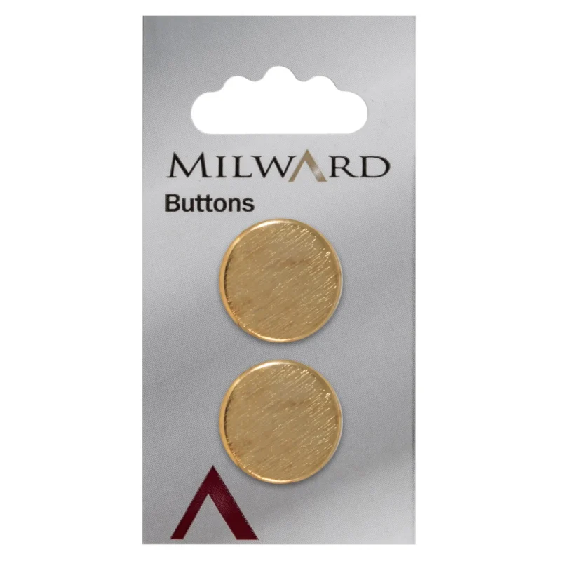 milward 20mm carded buttons pack of 2 00345