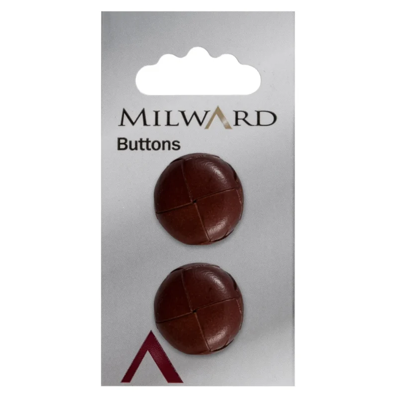 milward 20mm carded buttons pack of 2 00554