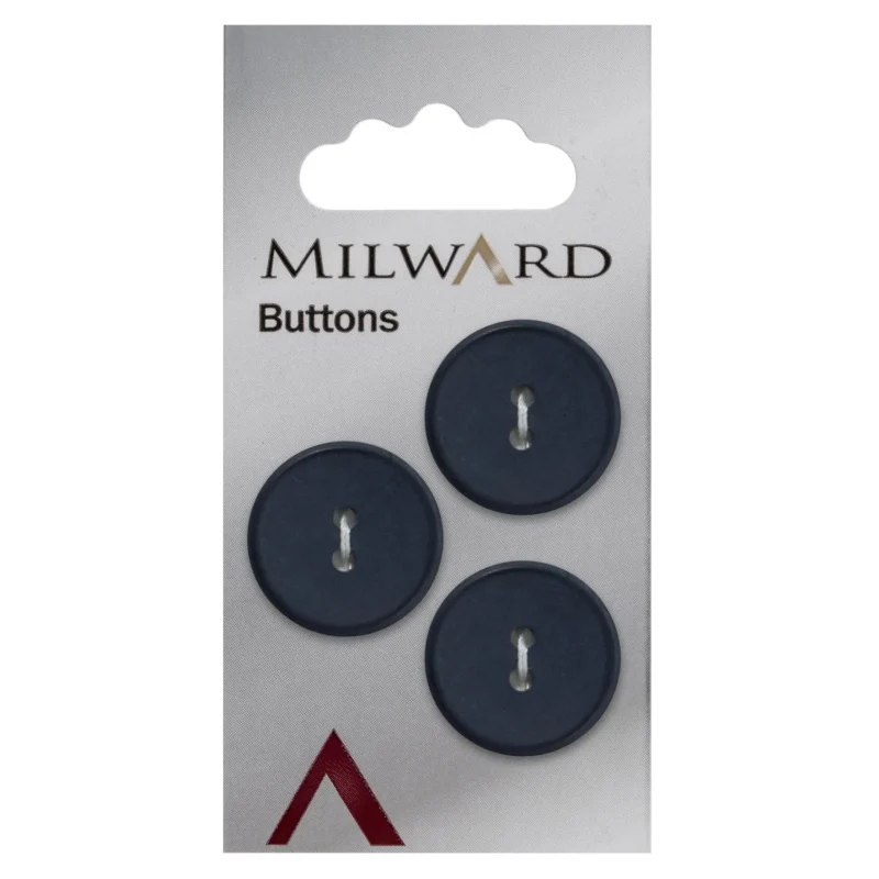 milward 20mm carded buttons pack of 3 00968