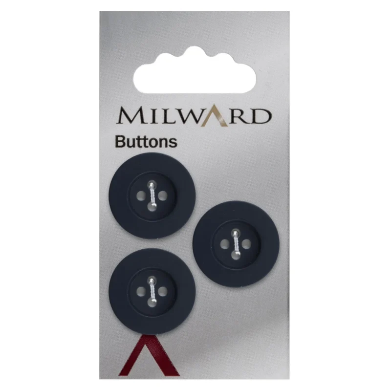 milward 20mm carded buttons pack of 3 00975