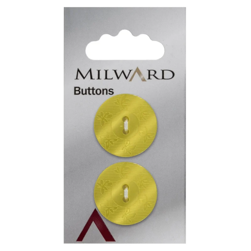 milward 22mm carded buttons 2 pack 00229a