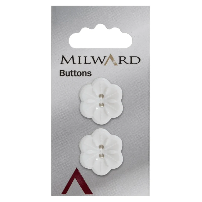 milward 22mm carded buttons pack of 2 00965b