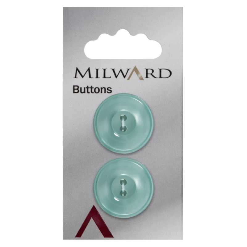 milward 22mm carded buttons pack of 2 01006