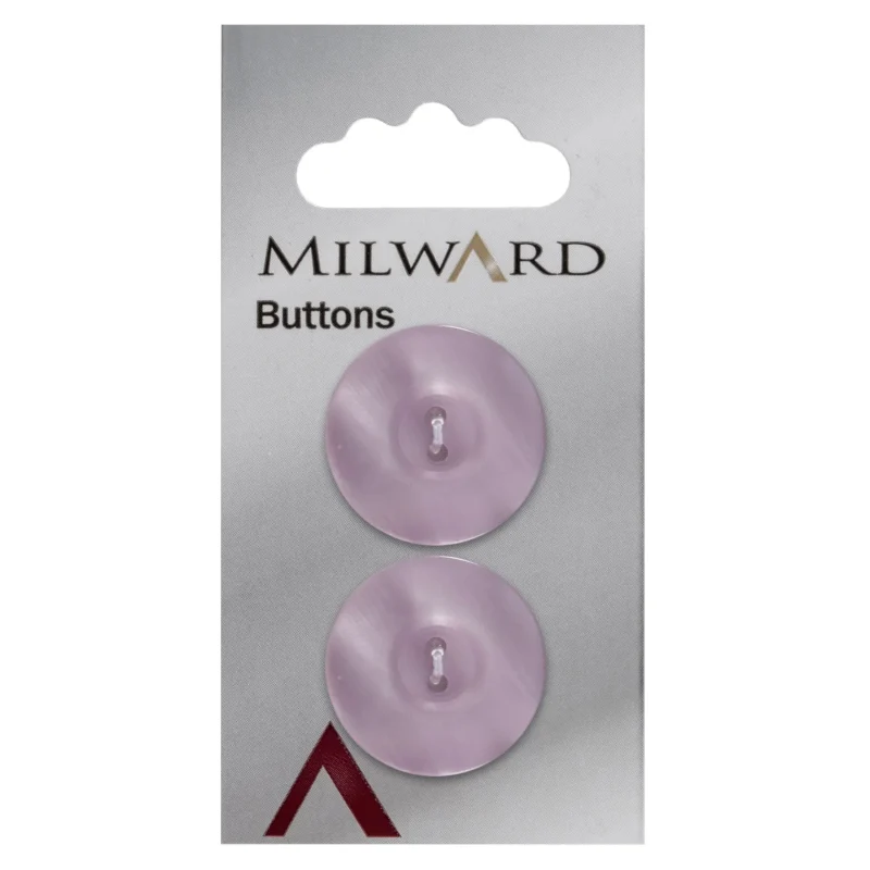 milward 22mm carded buttons pack of 2 01096a