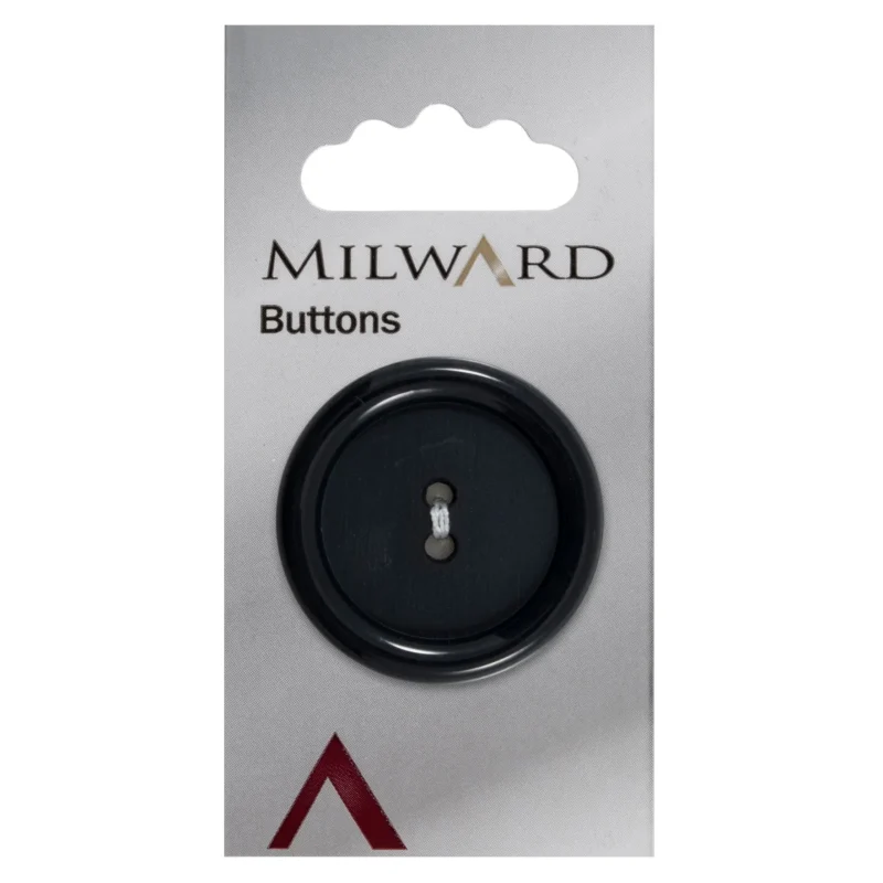 milward 34mm carded buttons pack of 1 00460