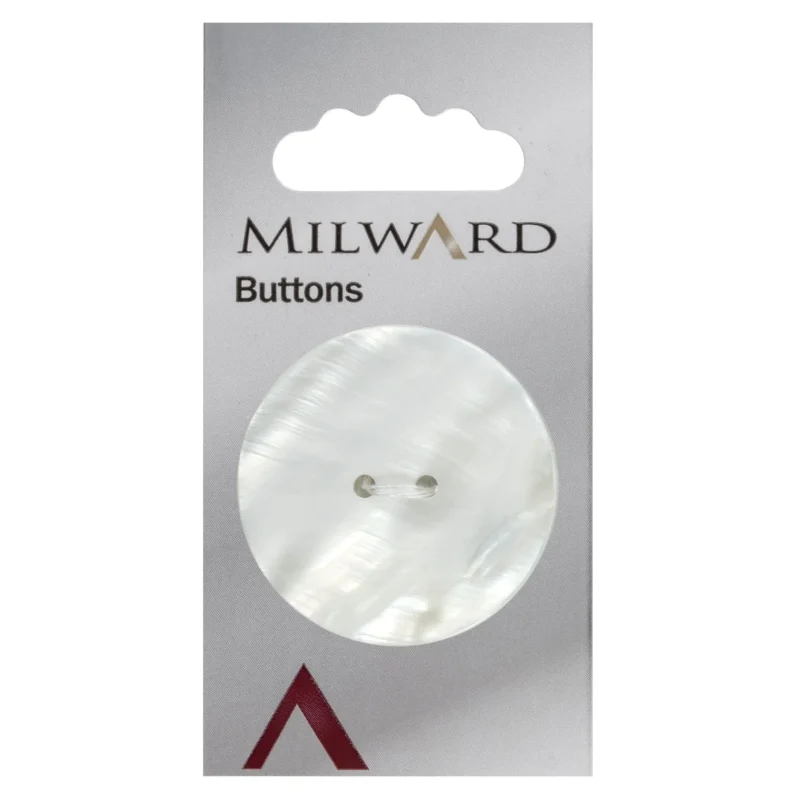 milward 38mm carded buttons pack of 1 00900a