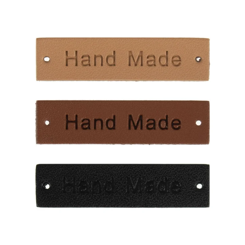 milward 6 pack leather labels