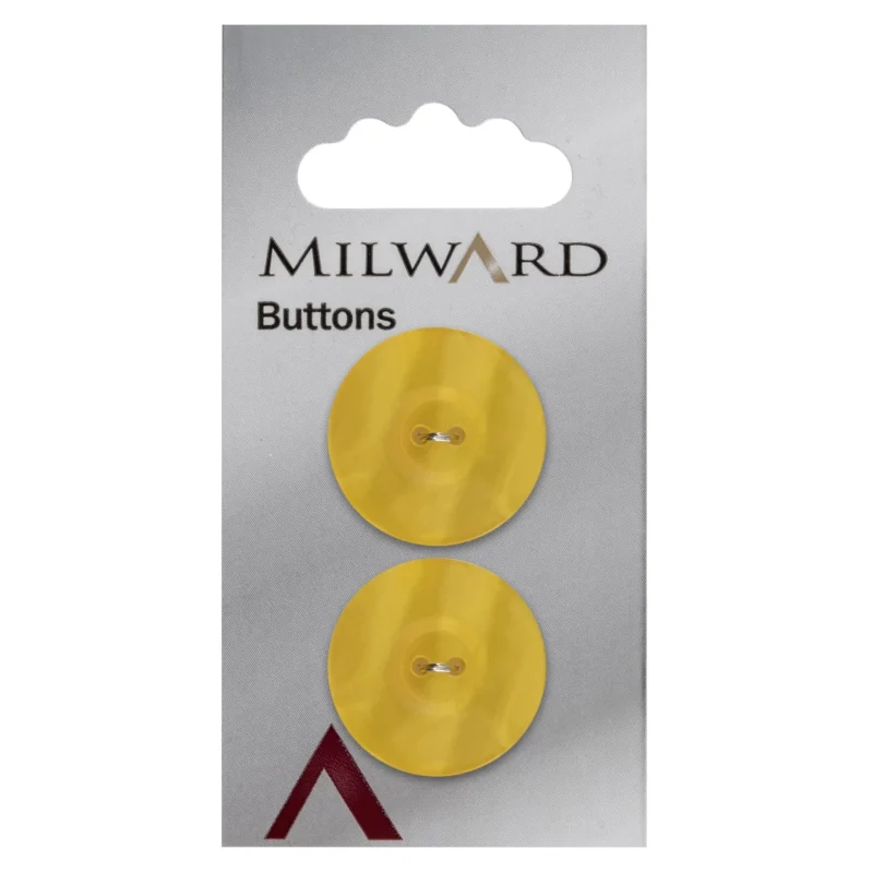 milward carded 22mm buttons pack of 2 00924a