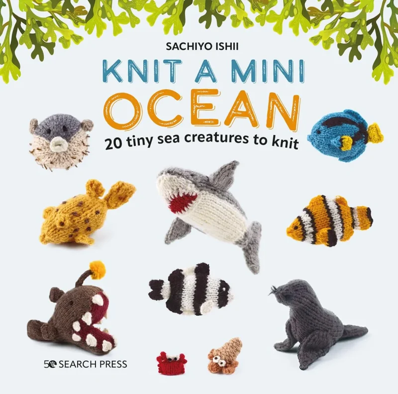 mini ocean knitting kit by sachiyo ishii