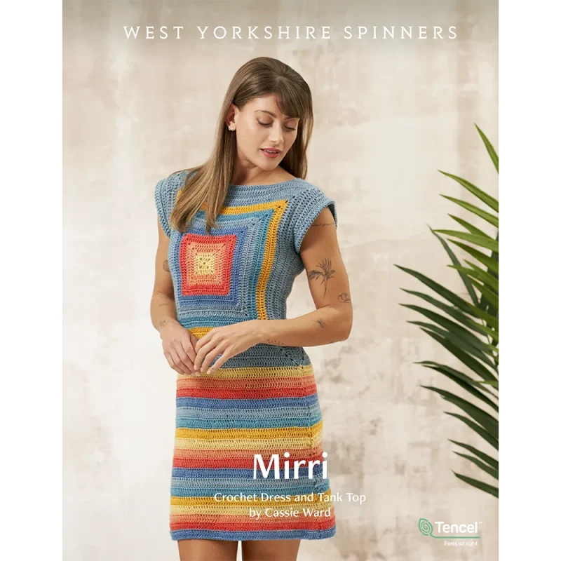 mirri crochet dress tank set west yorkshire spinners elements dk digital pattern dpb0281