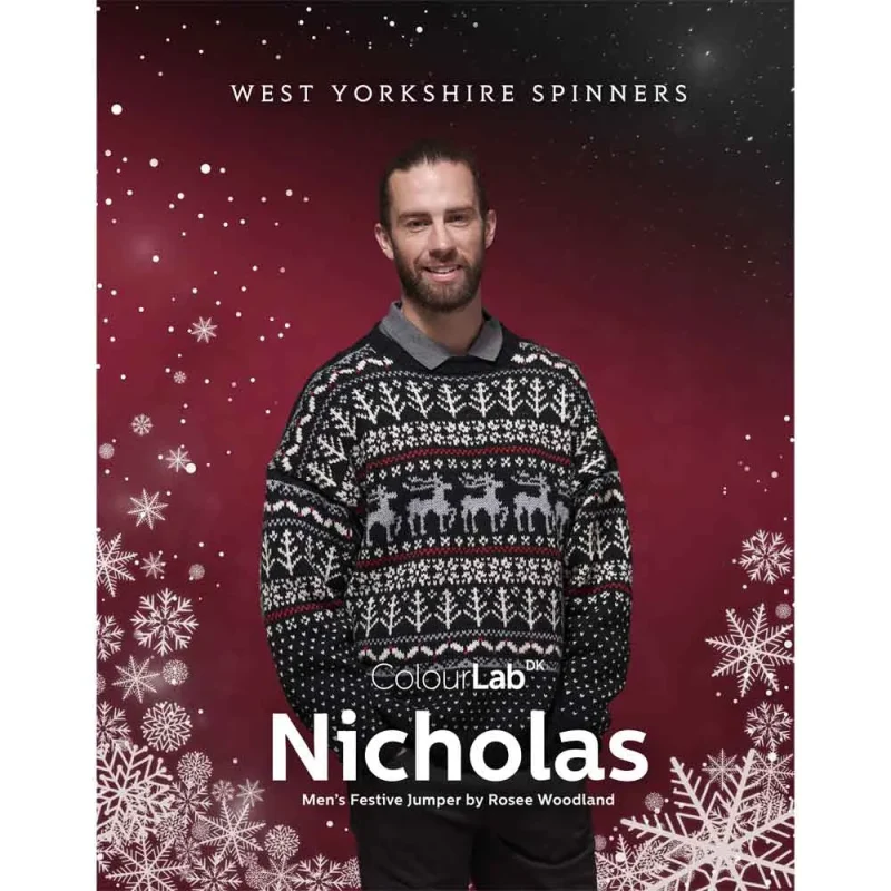 nicholas men s festive jumper west yorkshire spinners colourlab dpb0188