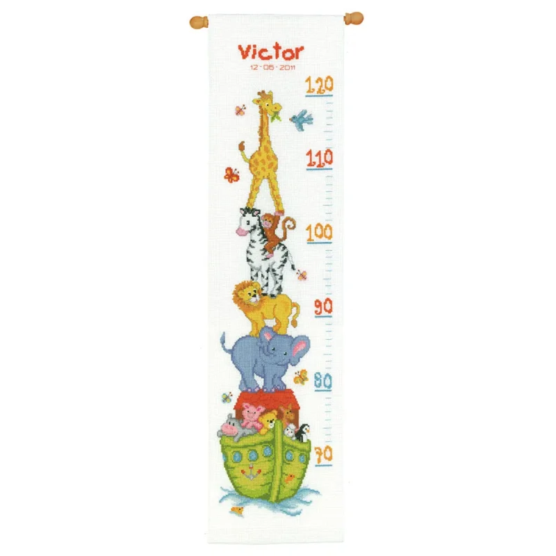 noah s ark growth chart for kids