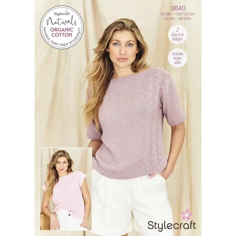 organic cotton tops stylecraft naturals digital version 9840