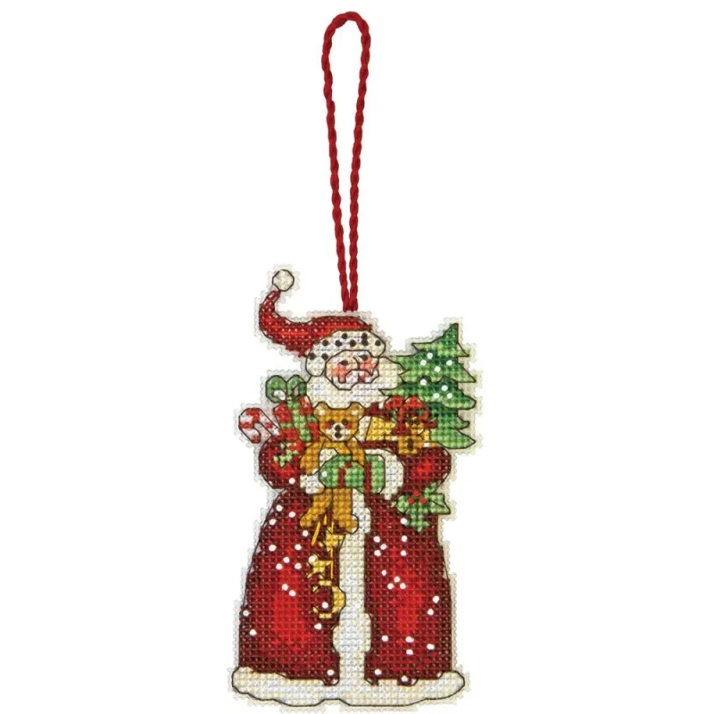 personalized santa ornament