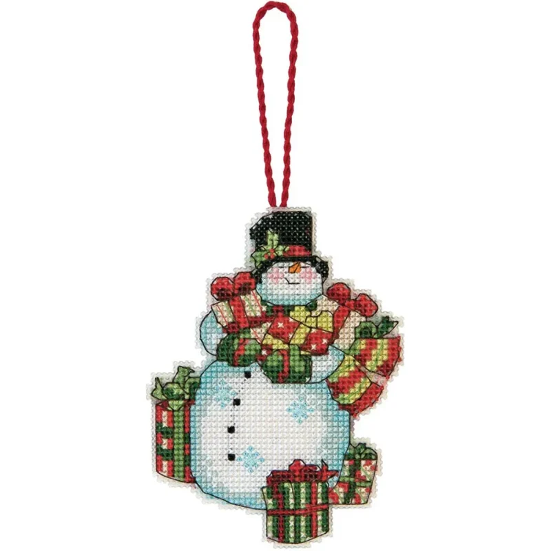 personalized snowman ornament