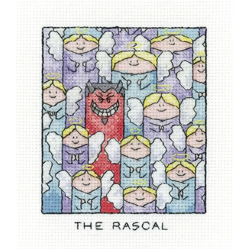 peter underhill rascal cross stitch kit