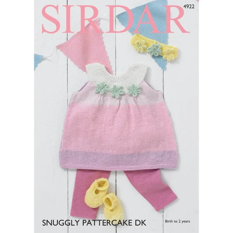 pinafore dress set with shoes headband sirdar snuggly pattercake dk digital pattern