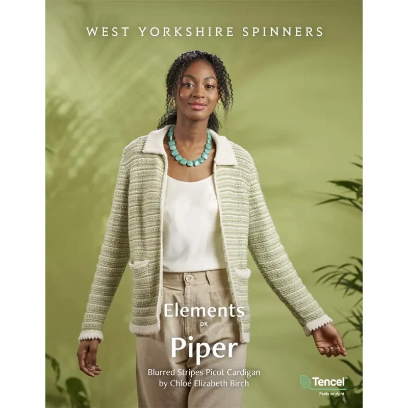 piper west yorkshire spinners elements dk cardigan digital pattern