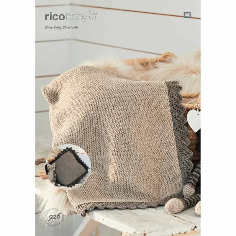 rico baby classic dk blanket pillow digital edition