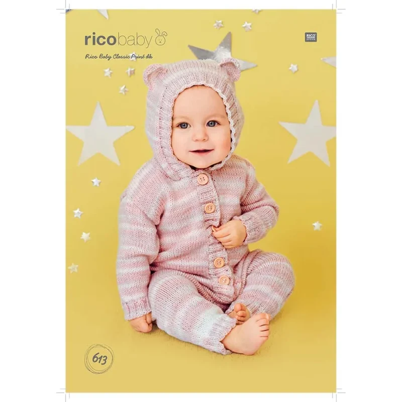 rico baby classic print dk onesies digital version