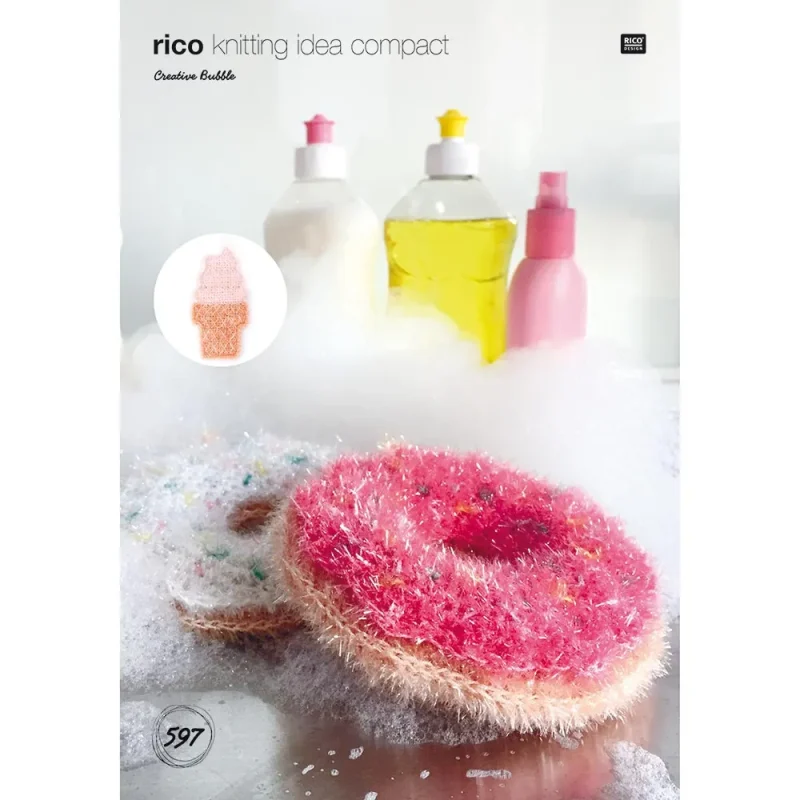 rico creative bubble ice cream cone donut shower scrubs