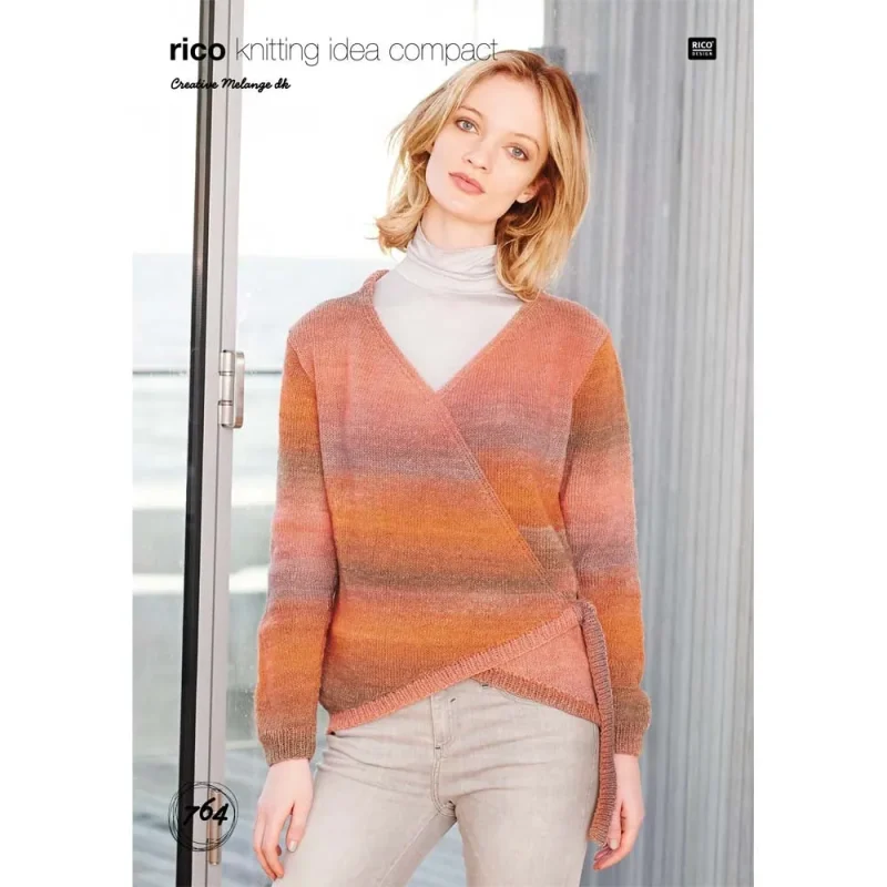 rico creative melange dk cardigan