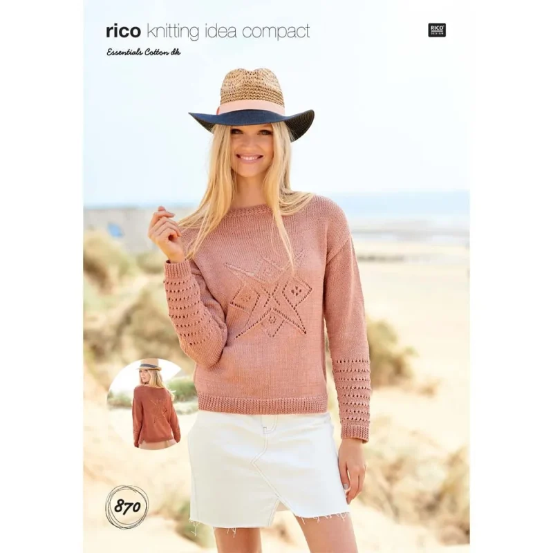 rico essentials cotton dk digital cardigan sweater pattern