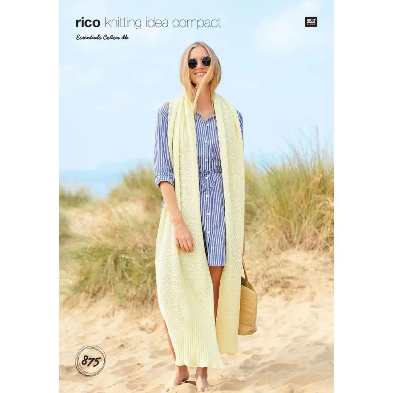 rico essentials cotton dk stole digital pattern