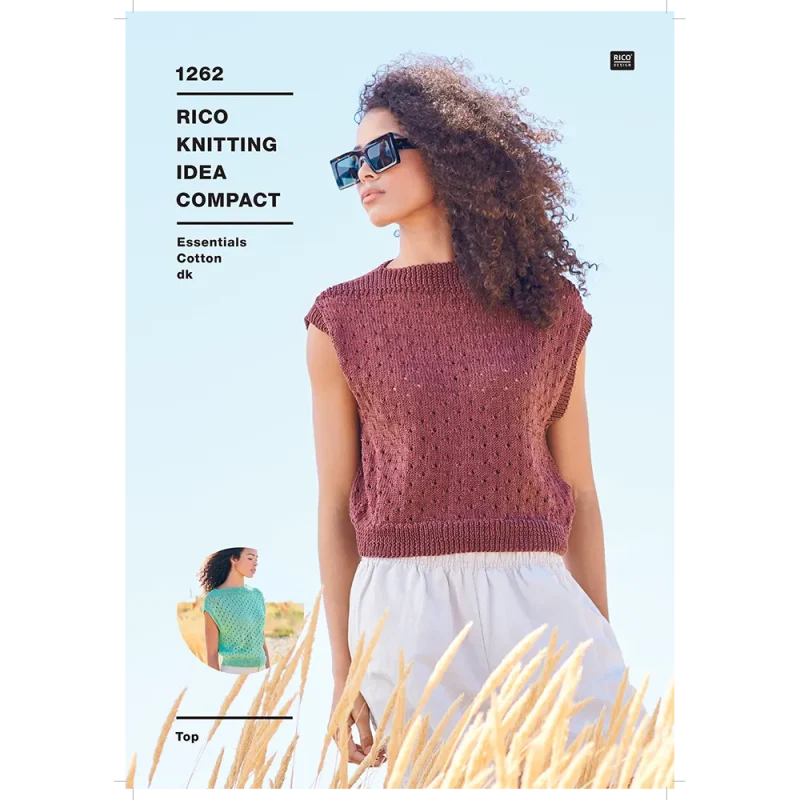 rico essentials cotton dk top digital pattern 1262