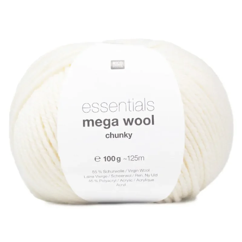 rico essentials mega wool chunky yarn