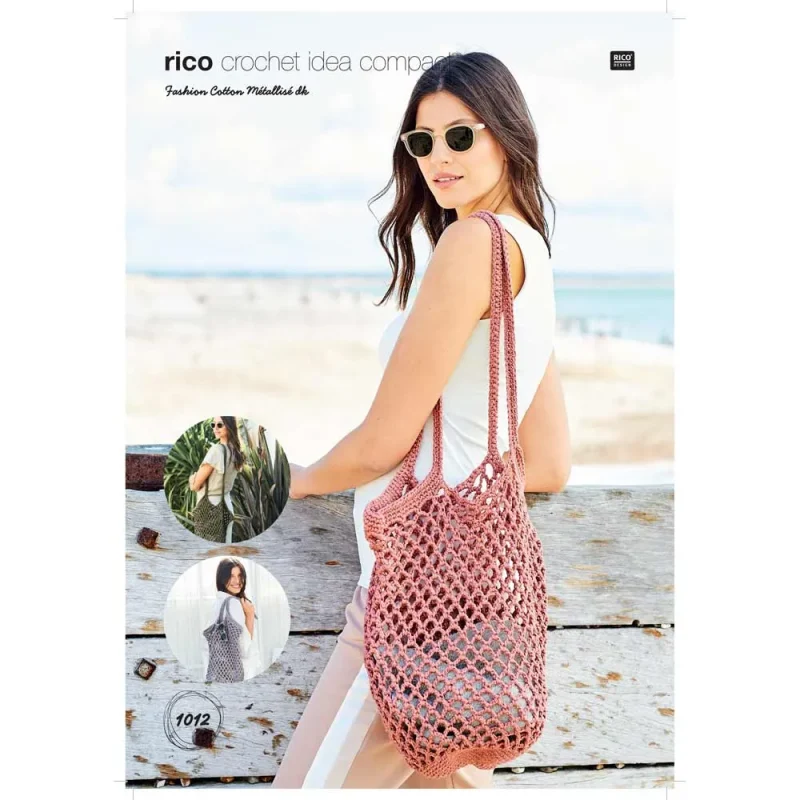 rico fashion cotton metallic dk bags