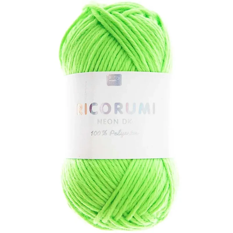 rico ricorumi neon dk yarn for crochet knitting