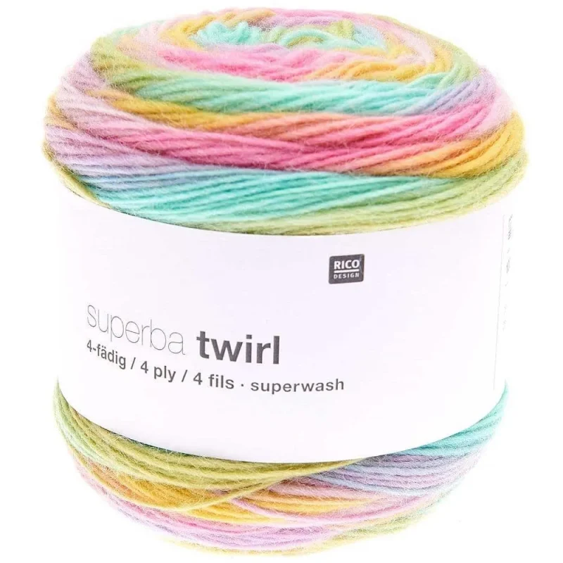 rico superba twirl 4 ply yarn