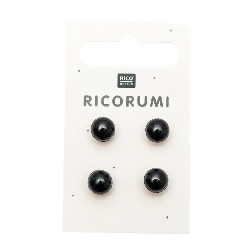 riconumri 8 5mm black eyes 4 pack