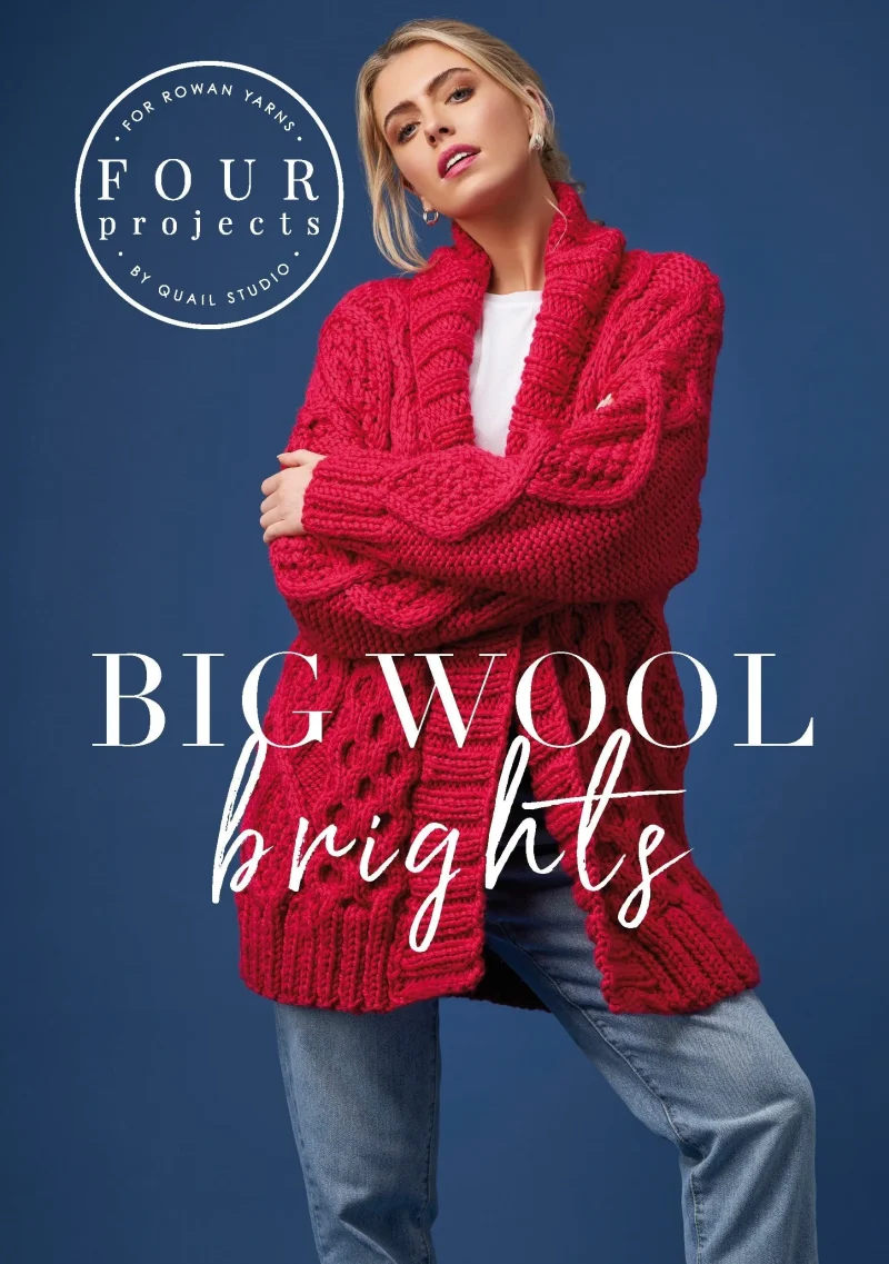 rowan big wool brights digital knitting pattern ebook