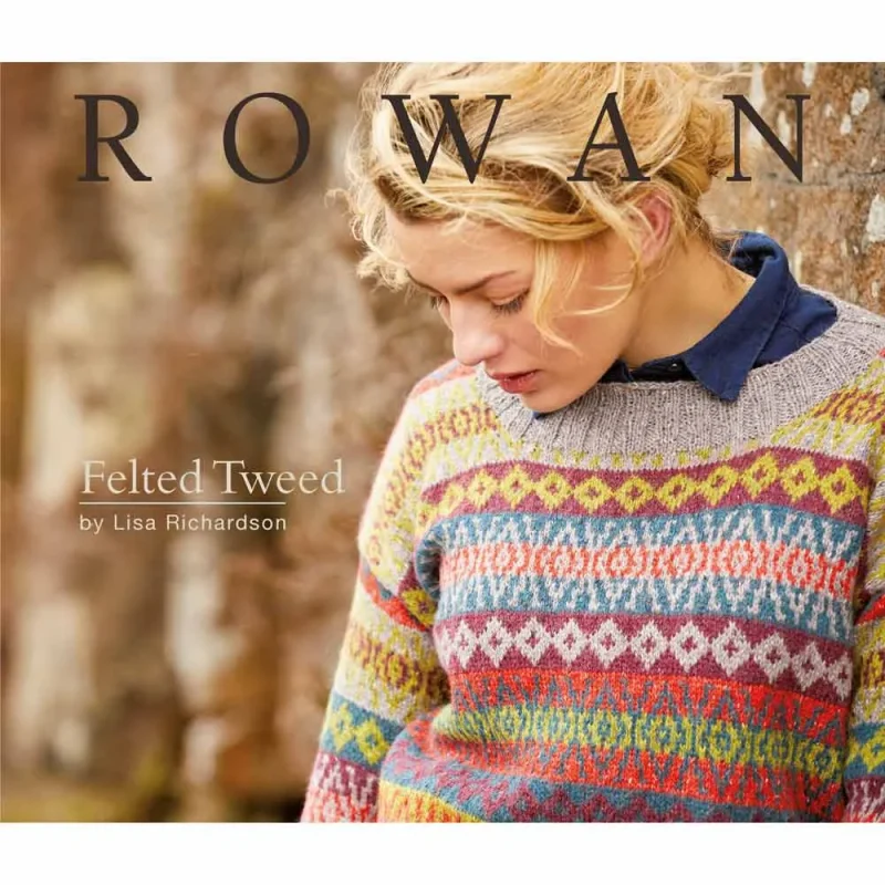 rowan felted tweed yarn collection by lisa richardson