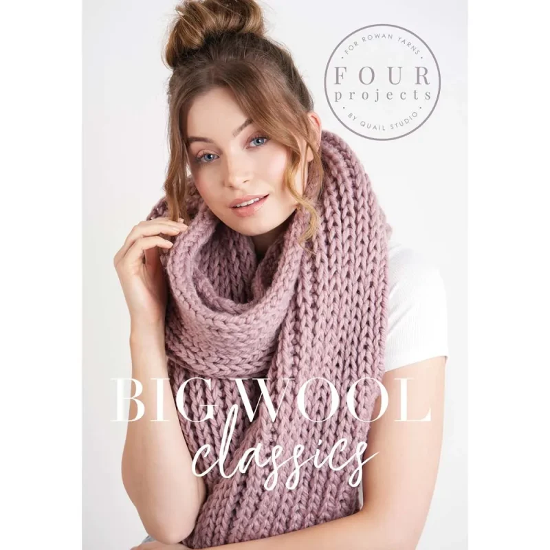 rowan four knitting projects big wool