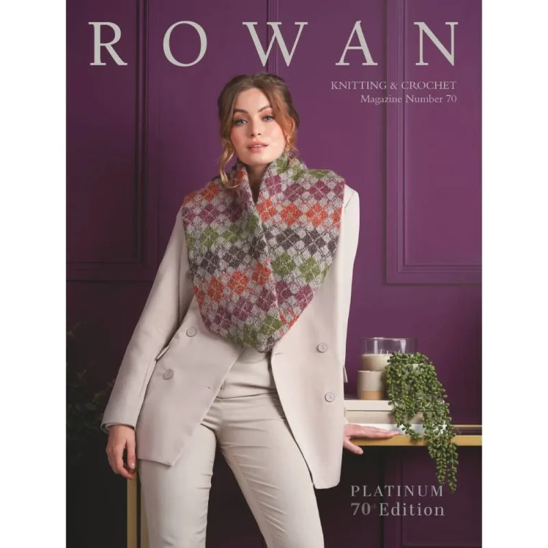 rowan knitting crochet platinum 70th edition magazine