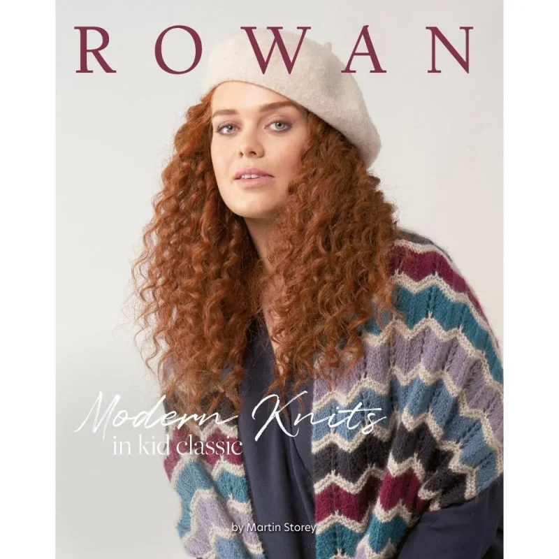 rowan modern knits in kid classic by martin storey craft book