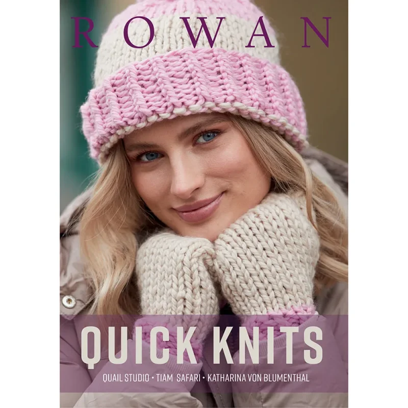 rowan quick knits fast easy knitting patterns